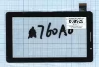 Тачскрин (сенсорное стекло) FPC-0760A0-V01, LZ-07-18 для планшета, 7", 30 pin, черный