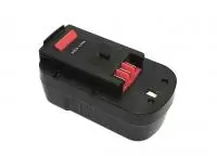Аккумулятор для электроинструмента Black&Decker (p/n: 244760-00 A1718 A18 HPB18), 18В, 1500мАч, Ni-Cd