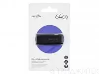 USB Flash накопитель 64GB 2.0 Shark Eyes, черный (Vixion)