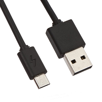 USB Дата-кабель Mi MicroUSB (черный, коробка)