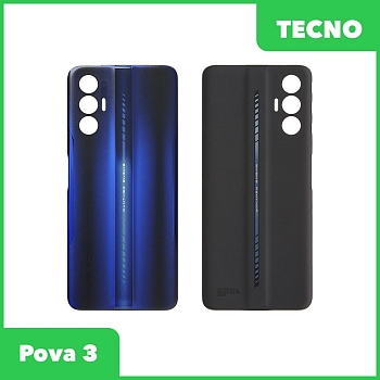 Задняя крышка для Tecno Pova 3 (синий)
