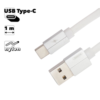 USB кабель Remax Kerolla Series Cable RC-094a USB Type-C, белый