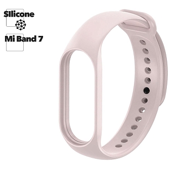 Ремешок для фитнес трекера Mi Band 7 (розовый)