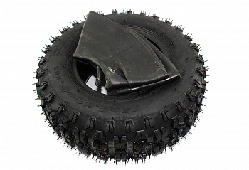 Покрышка колеса с камерой для снегоуборщика 13х5.00-6 (300х100мм)