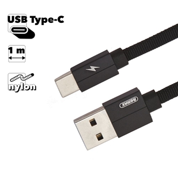 USB кабель Remax Kerolla Series Cable RC-094a USB Type-C, черный