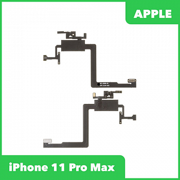 Шлейф для телефона Apple iPhone 11 Pro Max на сенсор и микрофон