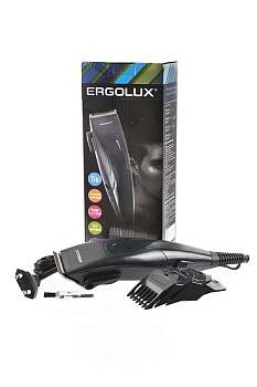 Машинка для стрижки волос ERGOLUX ELX-HC01-C48, черный
