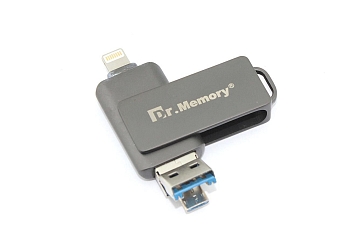 Флешка USB Dr.Memory 051 64GB, USB 3.0, черный