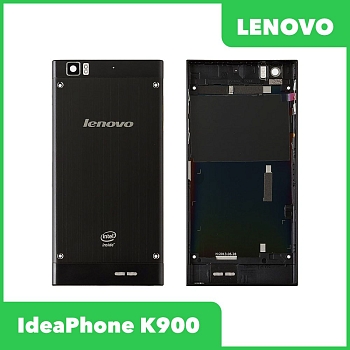 Задняя крышка корпуса для Lenovo IdeaPhone K900, черная