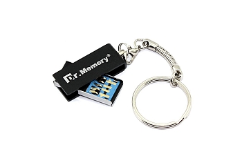 Флешка USB Dr.Memory 005 16GB, USB 3.0, серебристый