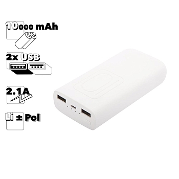 Внешний аккумулятор (АКБ) Power Bank ReMax Flinc Series 10000 mAh RPP-72 Li-On (белый)