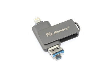 Флешка USB Dr.Memory 051 32GB, USB 3.0, черный