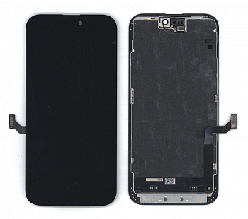 Дисплей (модуль) для Apple iPhone 15 Plus в сборе с тачскрином черный (OR)