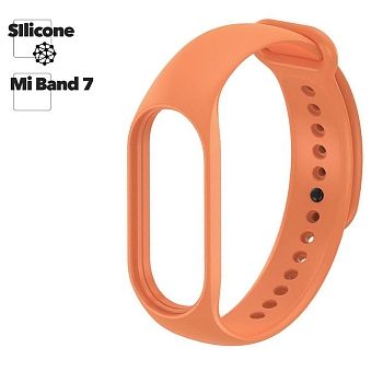 Ремешок для фитнес трекера Mi Band 7 (оранжевый)
