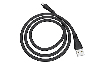Кабель USB HOCO X40 Noah для Micro USB, 2.4А, длина 1 м, черный