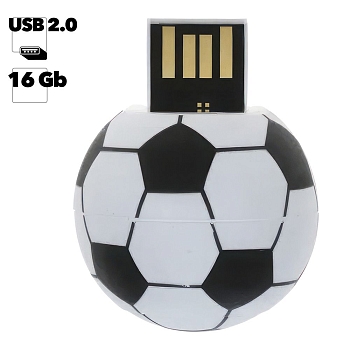 USB Flash накопитель SmartBuy 16GB (Футбольный Мяч)