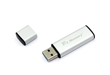Флешка USB Dr.Memory 009 8GB, USB 3.0, серебристый