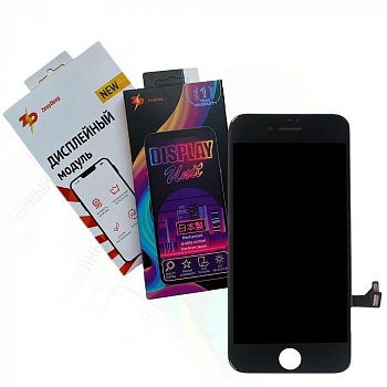 дисплей в сборе с тачскрином ZeepDeep PREMIUM для iPhone 8, SE 2020, черный + прокладка-абсорбер