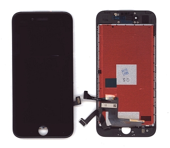 Дисплей Amperin для Apple iPhone 7 в сборе с тачскрином (IPS) черный