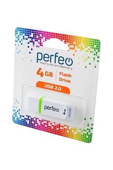 PERFEO PF-C11W004 USB 4GB C11 белый BL1