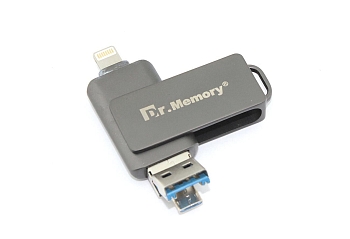 Флешка USB Dr.Memory 051 8GB, USB 3.0, черный