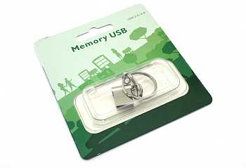 Флешка USB Dr.Memory Mini 8GB, USB 2.0, серебристый