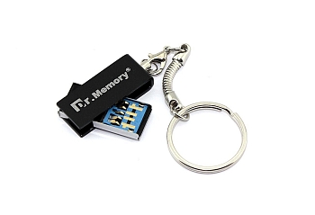 Флешка USB Dr.Memory 005 32GB, USB 3.0, серебристый