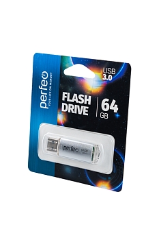 USB-Flash PERFEO PF-C14S064ES USB 3.0 64GB C14 Metal Series BL1